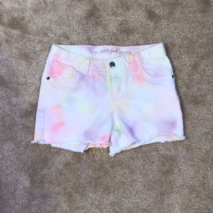 Diy tye die shorts